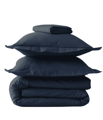 Percale pierre bleue