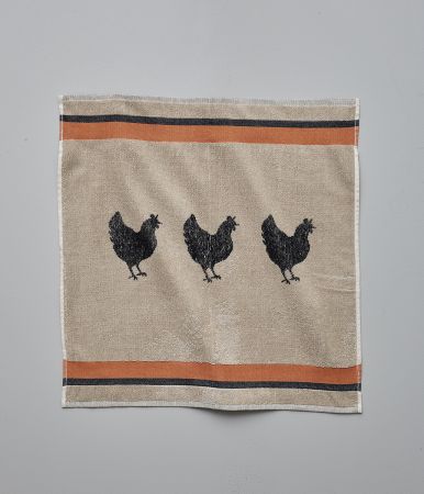 Terry towel Basse cour