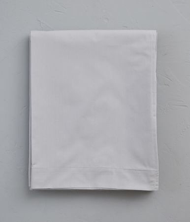 Grey flat sheet duvet