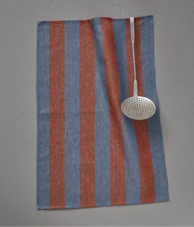Linen Tea towel Cévennes bleu 50x70cm