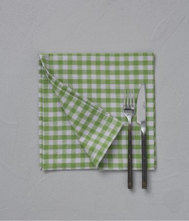 Napkin Lilas carreaux 47x47cm
