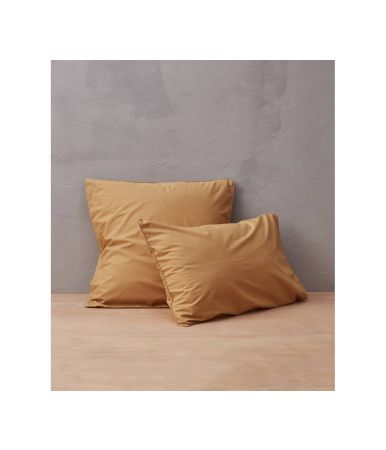 Washed percale Wax brown