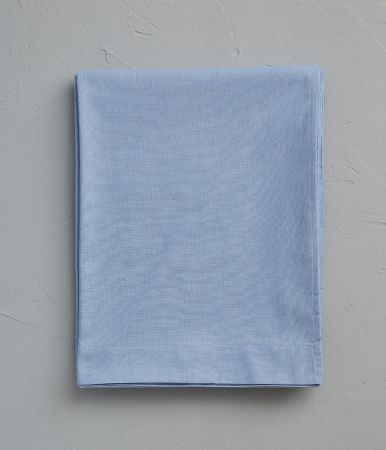 Blue flat sheet belle île 180x290 cm