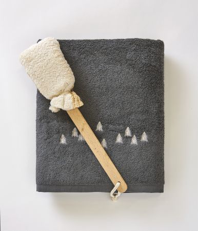 Fancy bath sheet Ivar manhattan