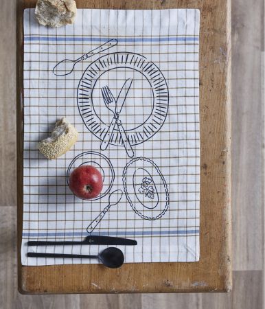 Table mat A table