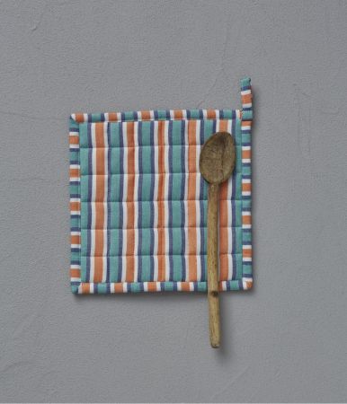 Pot holder Journée à la mer rayé