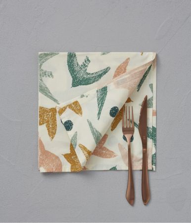 Serviette de table Petit paradis sable