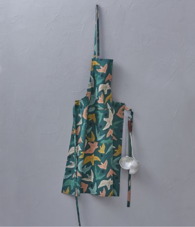 Apron Petit paradis agave 80x90cm