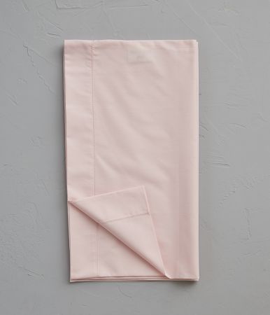 Pink opéra percale bolstercase