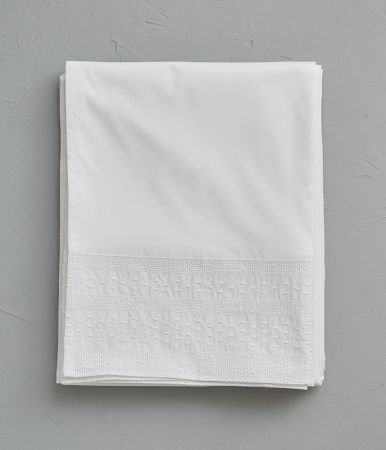 Flat sheet Anecdotes blanc
