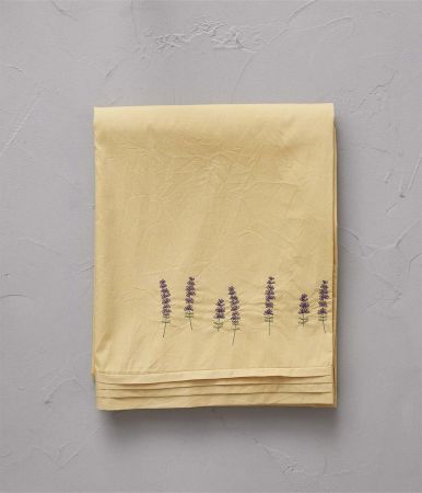 Embroidered sheet Augustine