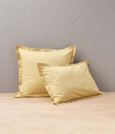Fancy pillowcase Grains de folie yellow