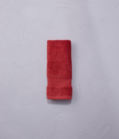 Guest towel red love 30x50