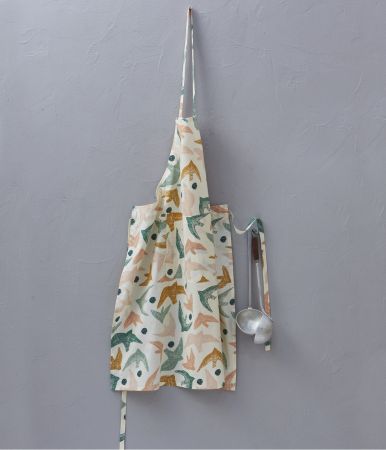 Apron Petit paradis sable 80x90cm
