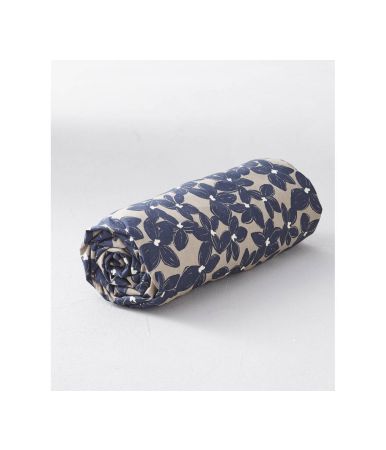 Printed fitted sheet Bloem