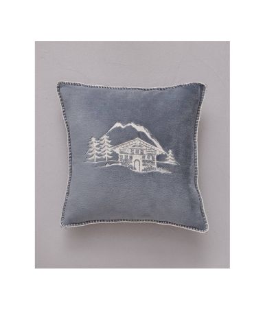 Polar cushion cover Chalets d'alpage 45x45 cm