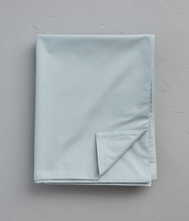 Blue givré percale duvet cover