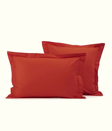 Orange pillowcase baie de goji