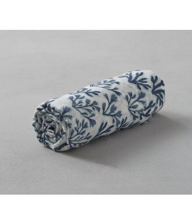 Printed fitted sheet Contre-courants
