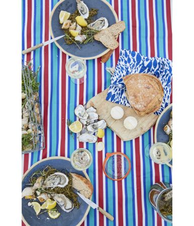 Coated tablecloth Riviera