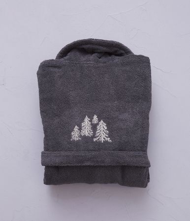Embroidered unisex bathrobe Cimes manhattan