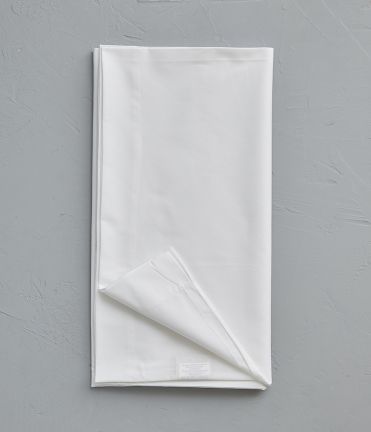 White cotton bosltercase 43x140 cm