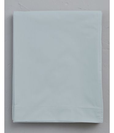 Blue flat sheet bleu givré 180x290 cm