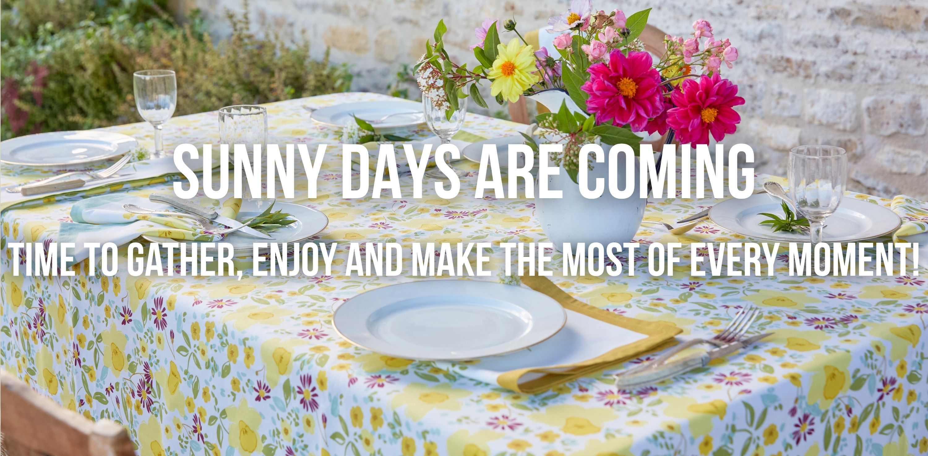 Sunny days are coming 