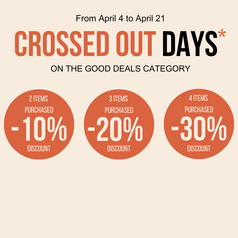 Crossed out days 