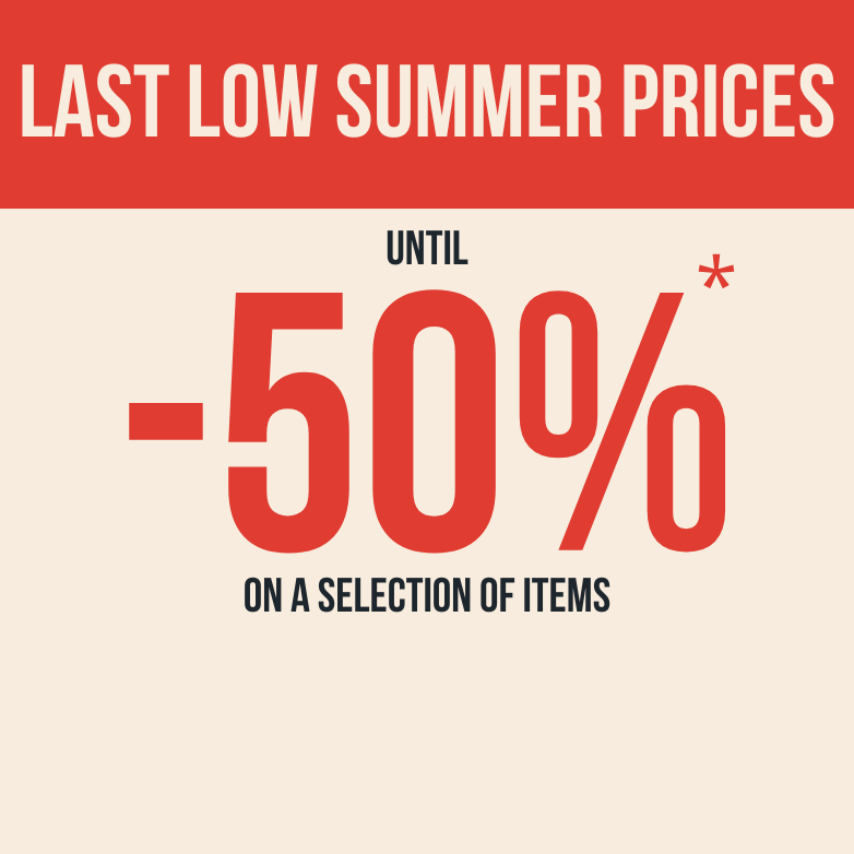 Last low summer prices