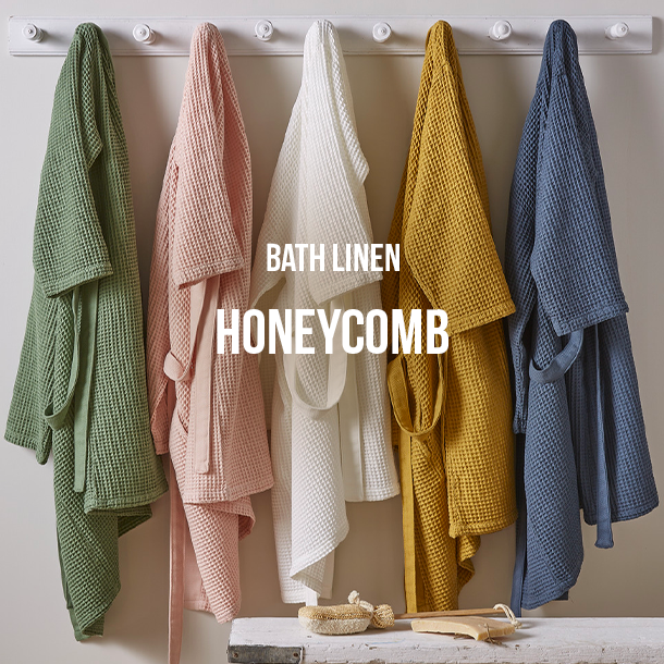 bath linen honeycomb