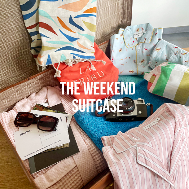 The weekend suitcase