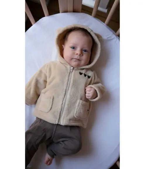 Veste polaire Petit coeur