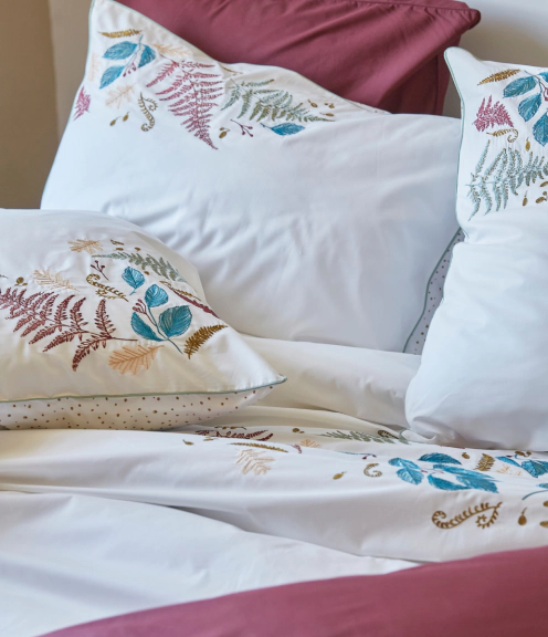 Parure de draps Leeds Rosa 180 | Leroy Merlin