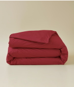 Housse de couette Percale Griotte