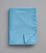 Housse de couette coton bleu sky
