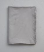 Drap percale gris galet