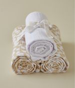 Lot de 3 langes Petit coeur