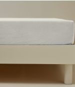 Drap housse percale beige pashmina