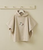Lou & Célestin Embroidered Children's Poncho