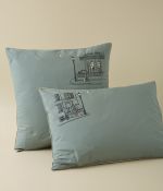 Embroided pillow case Londres