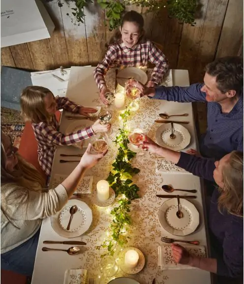 NAPPE GRANDEUR NATURE 160X160 | MAISON D'ADAM
