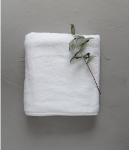 Drap de bain Soft blanc 100x150 cm