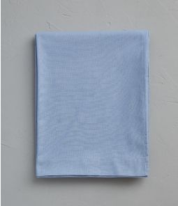 Drap coton bleu Belle île 180x290 cm