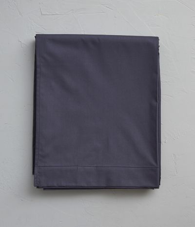 Drap percale pierre bleue 180x290 cm