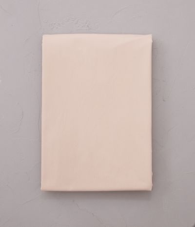 Housse de couette percale lavée Rose nude