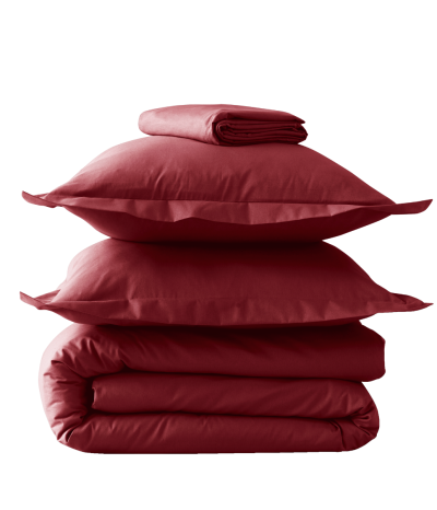 Parure en percale Griotte