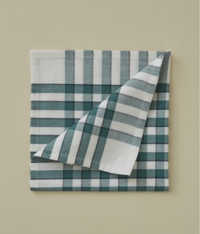 Serviette de table Bistrot vert