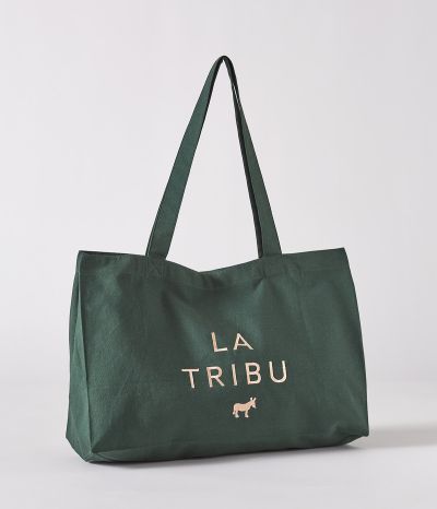 Tote bag Vert sombre