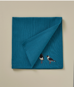 Serviette de table Marée basse brodé
